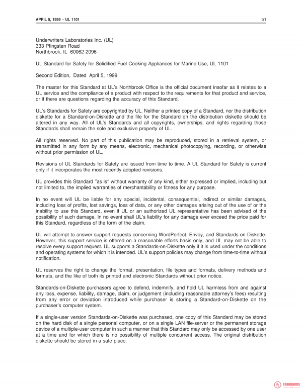 UL 1101 PDF